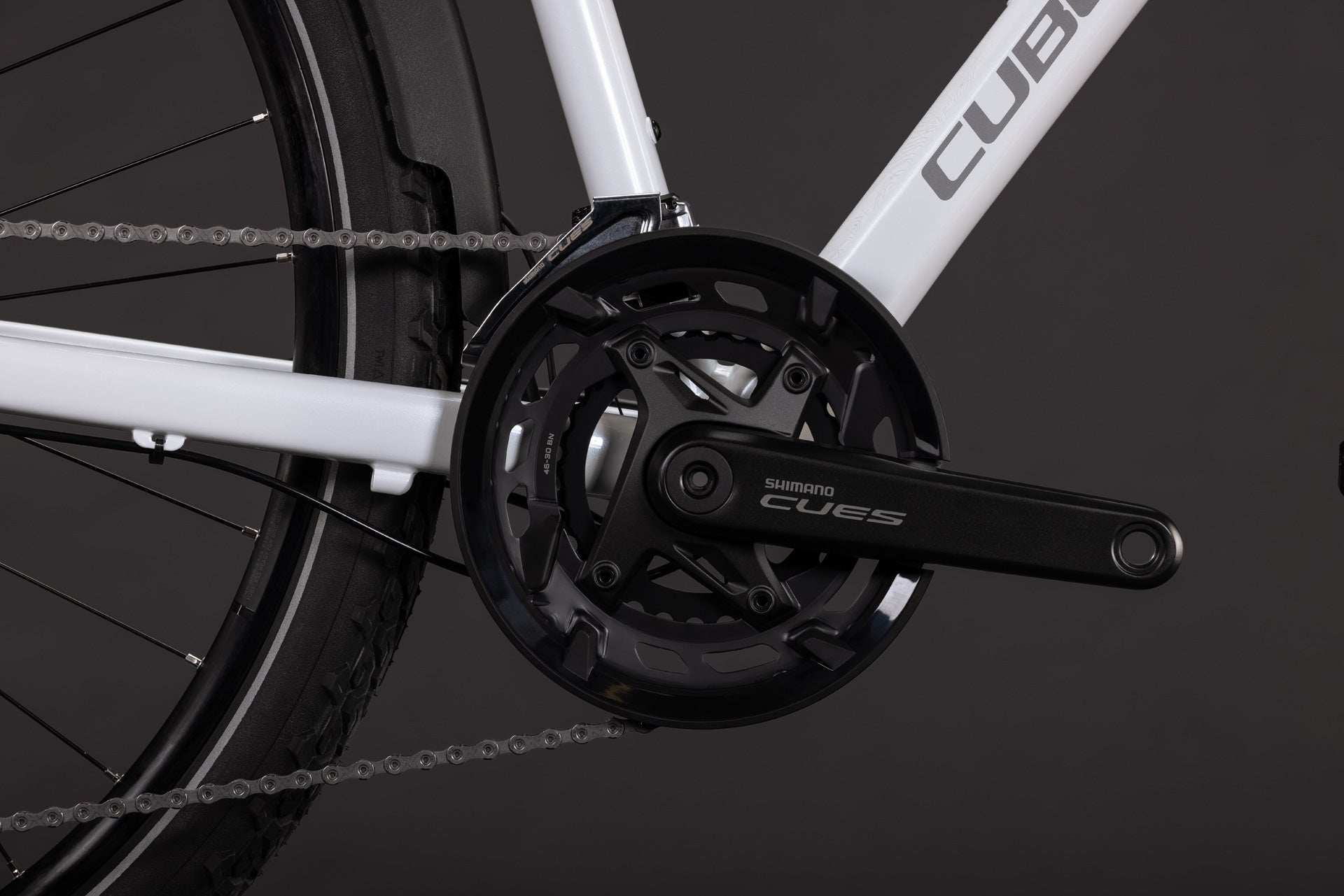 CUBE NATURE PRO FE TREKKING BIKE 2027 METALLICWHITE 'N' REFLEX