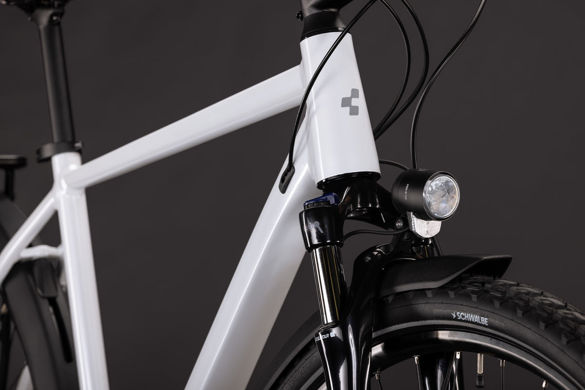 CUBE NATURE PRO FE TREKKING BIKE 2027 METALLICWHITE 'N' REFLEX