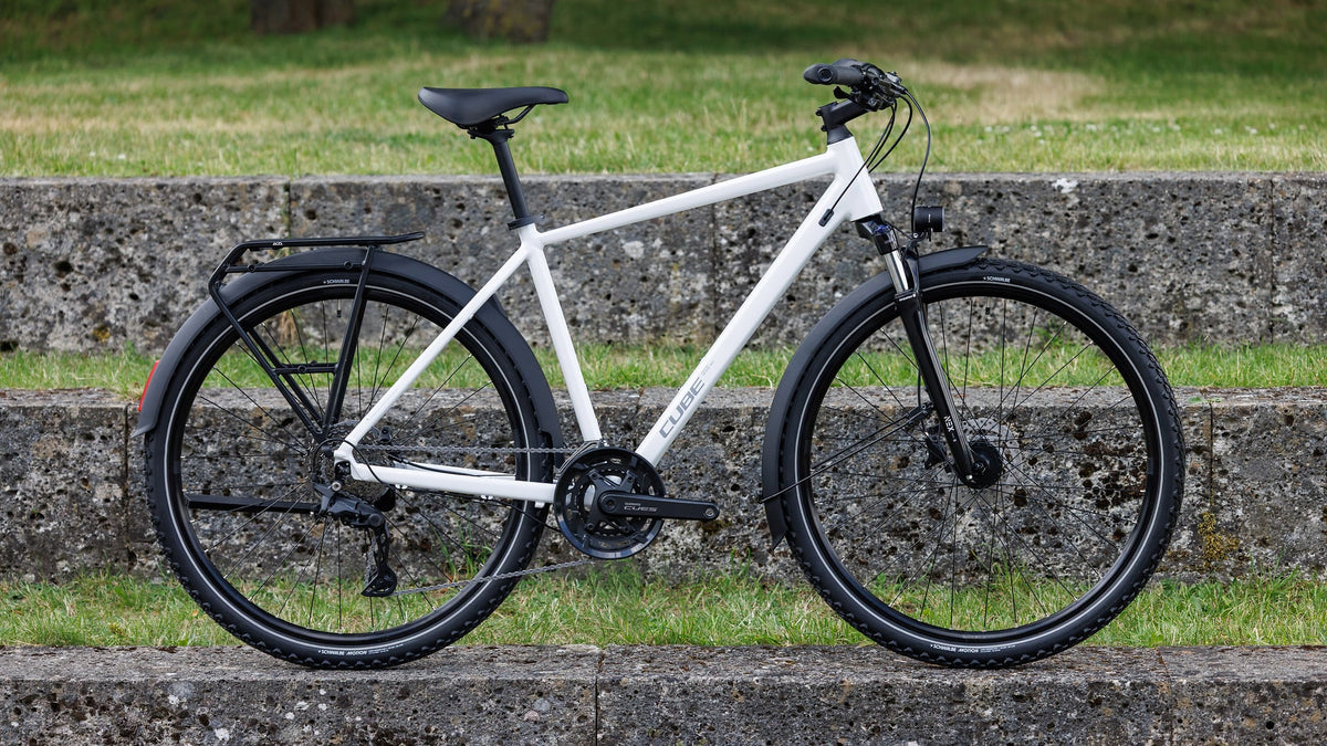 CUBE NATURE PRO FE TREKKING BIKE 2027 METALLICWHITE 'N' REFLEX