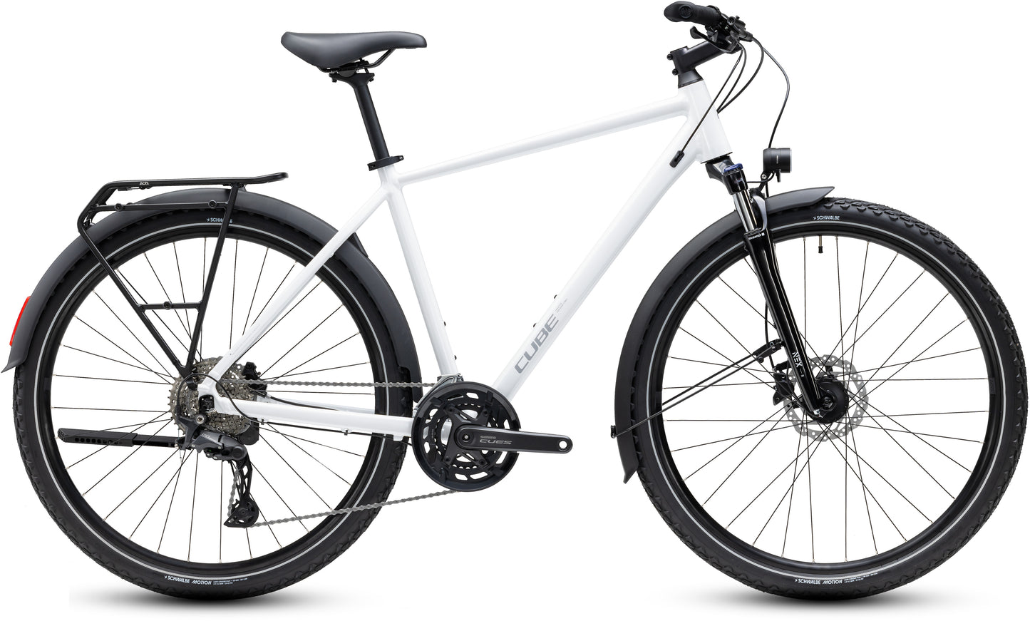 CUBE NATURE PRO FE TREKKING BIKE 2027 METALLICWHITE 'N' REFLEX