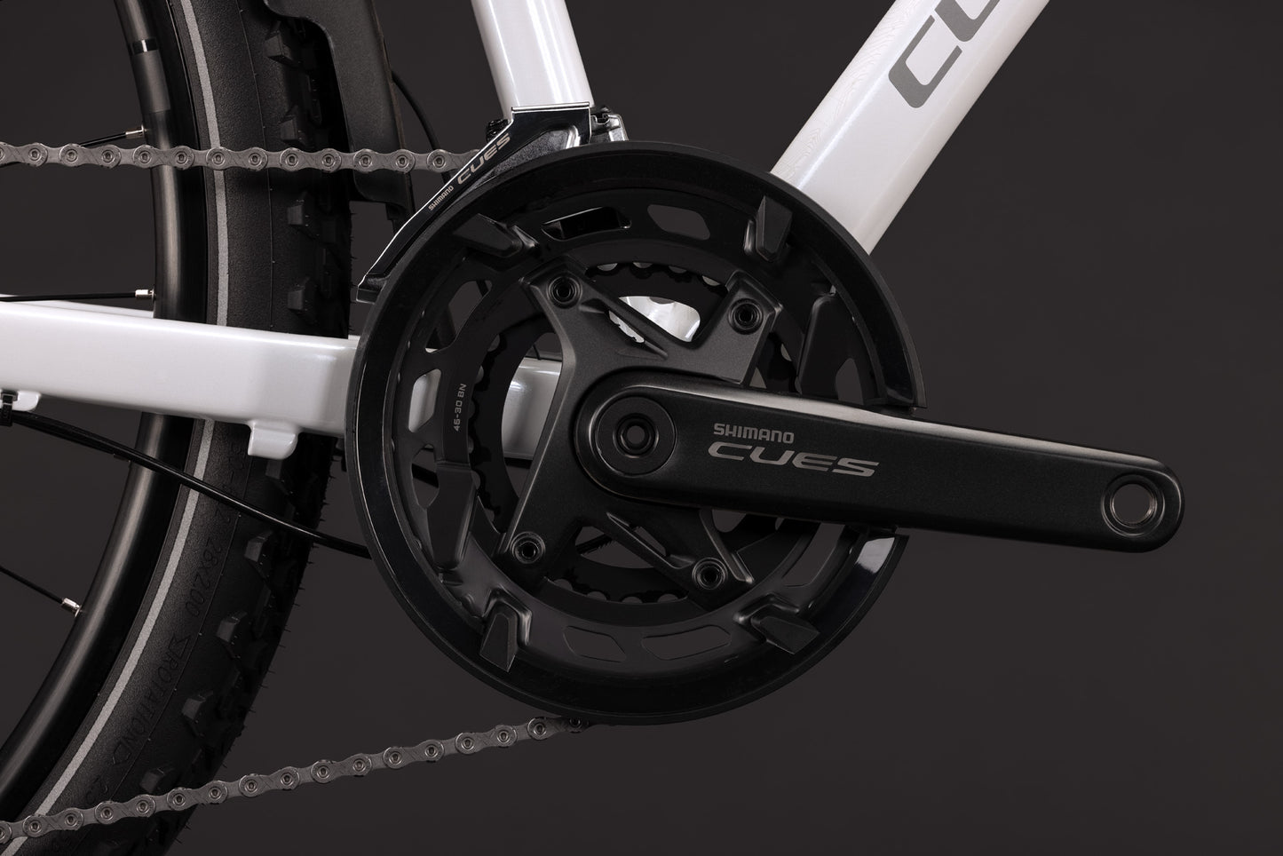 CUBE NATURE PRO FE TREKKING BIKE 2027 METALLICWHITE 'N' REFLEX (TRAPEZE)