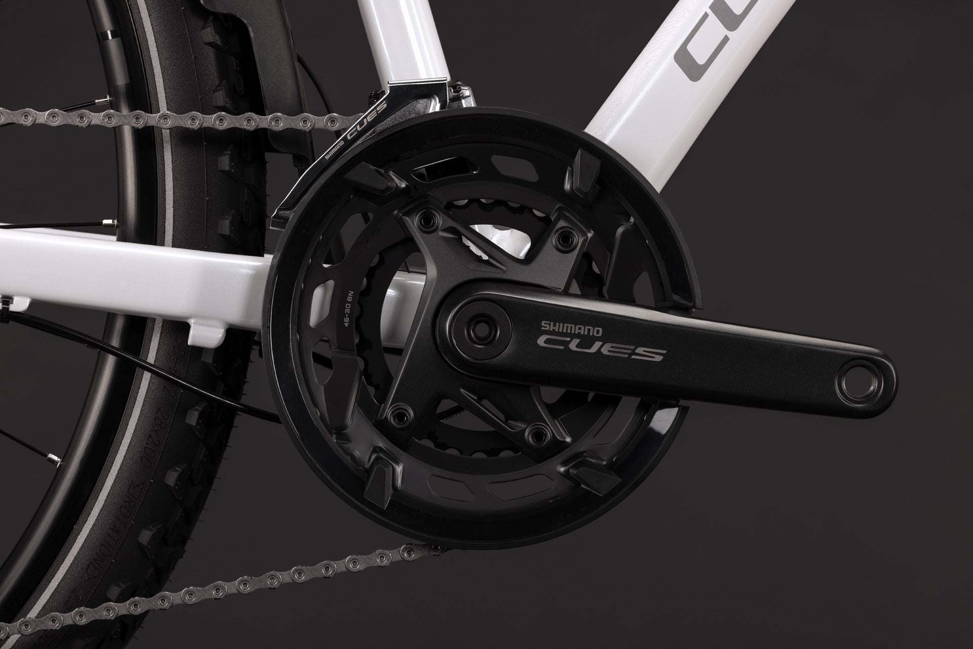 CUBE NATURE PRO FE TREKKING BIKE 2027 METALLICWHITE 'N' REFLEX (TRAPEZE)