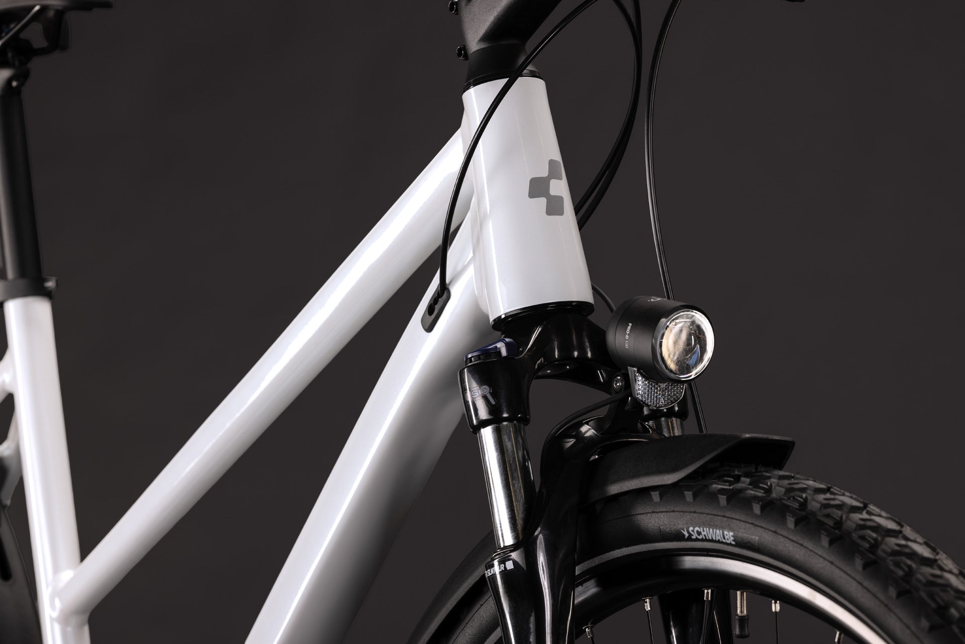 CUBE NATURE PRO FE TREKKING BIKE 2027 METALLICWHITE 'N' REFLEX (TRAPEZE)
