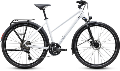 CUBE NATURE PRO FE TREKKING BIKE 2027 METALLICWHITE 'N' REFLEX (TRAPEZE)