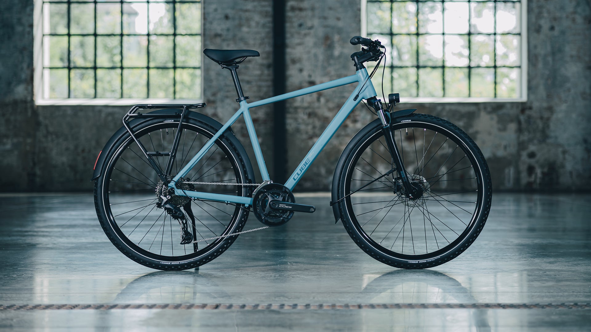 CUBE NATURE PRO FE TREKKING BIKE 2027 SURFBLUE 'N' BLUE