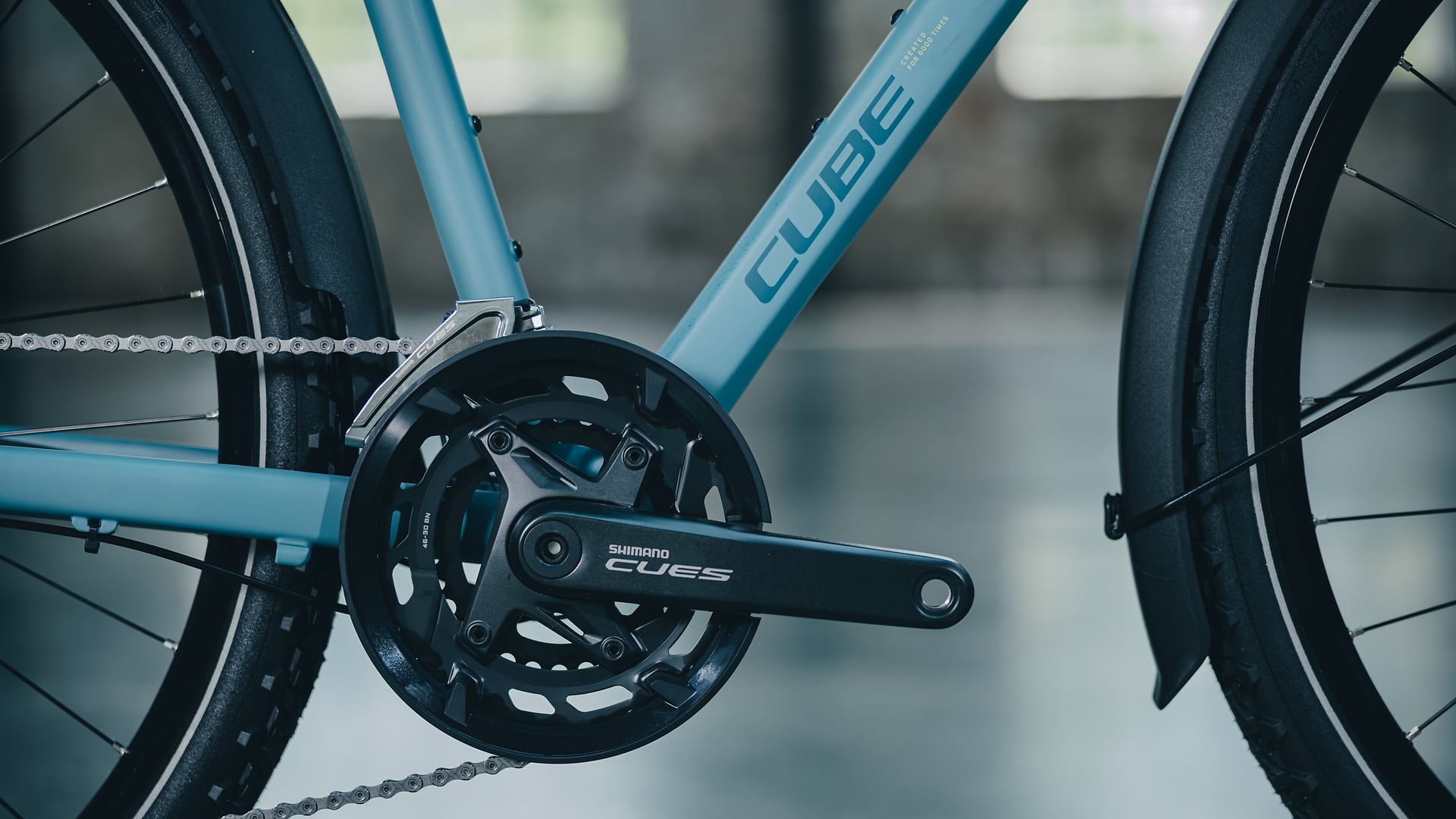 CUBE NATURE PRO FE TREKKING BIKE 2027 SURFBLUE 'N' BLUE