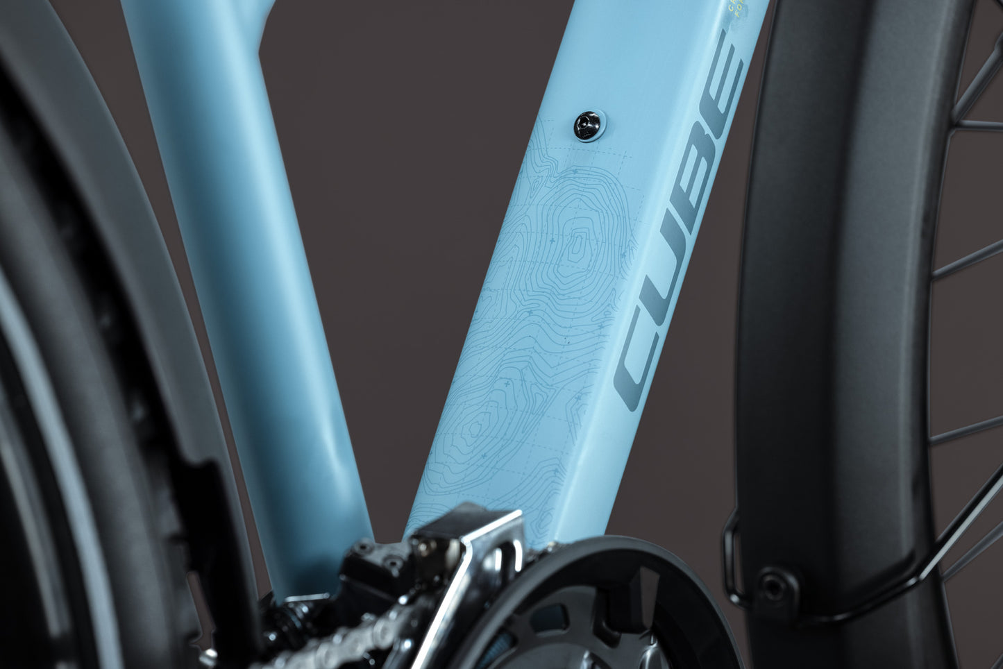 CUBE NATURE PRO FE TREKKING BIKE 2027 SURFBLUE 'N' BLUE (TRAPEZE)
