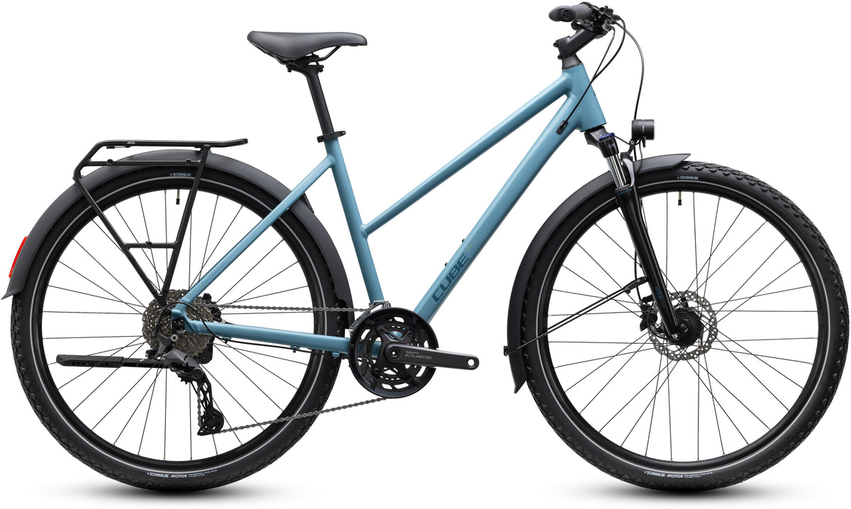 CUBE NATURE PRO FE TREKKING BIKE 2027 SURFBLUE 'N' BLUE (TRAPEZE)