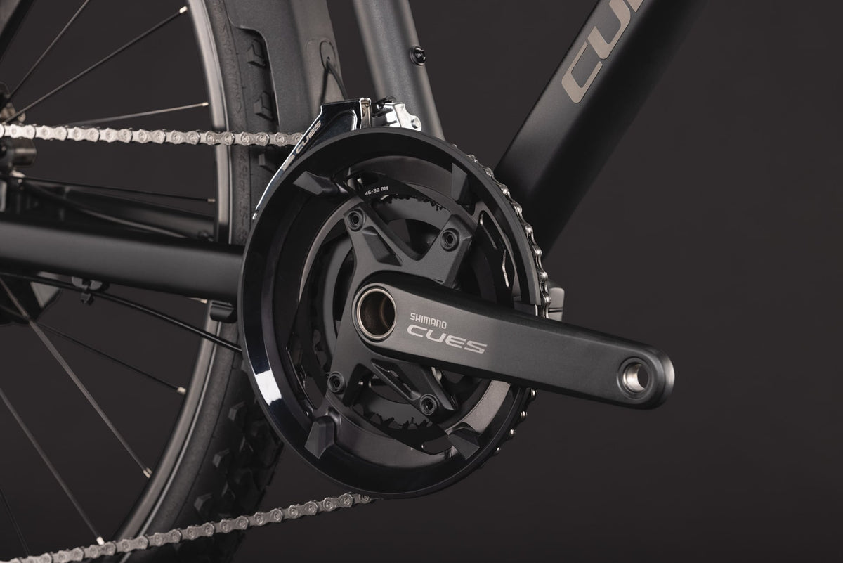 CUBE NATURE EXC FE TREKKING BIKE 2027 GREY 'N' CHROME