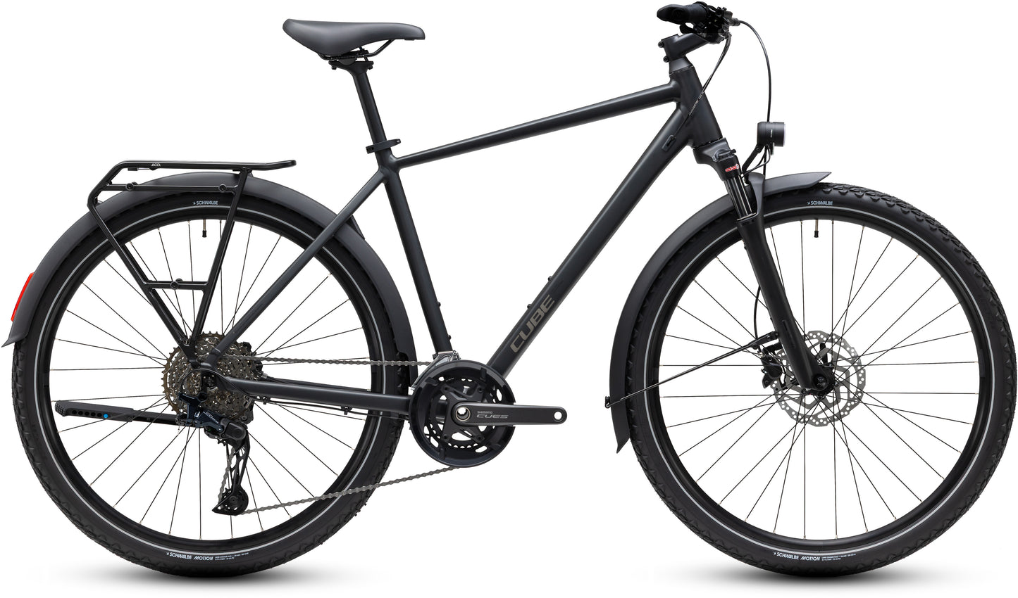CUBE NATURE EXC FE TREKKING BIKE 2027 GREY 'N' CHROME