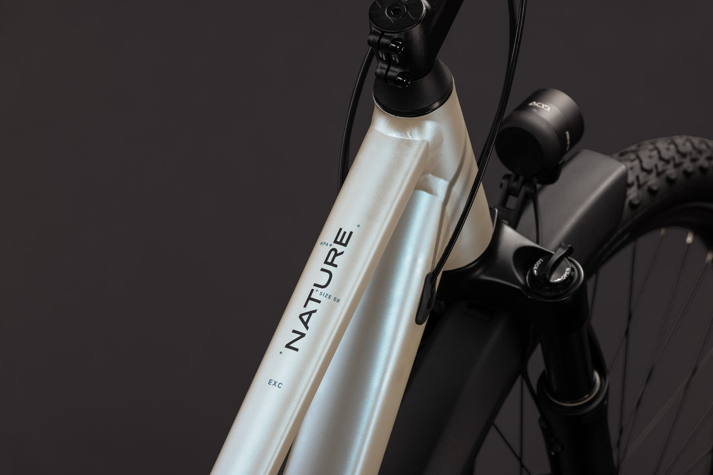CUBE NATURE EXC FE TREKKING BIKE 2027 GLINTSAND 'N' BLACK (TRAPEZE)