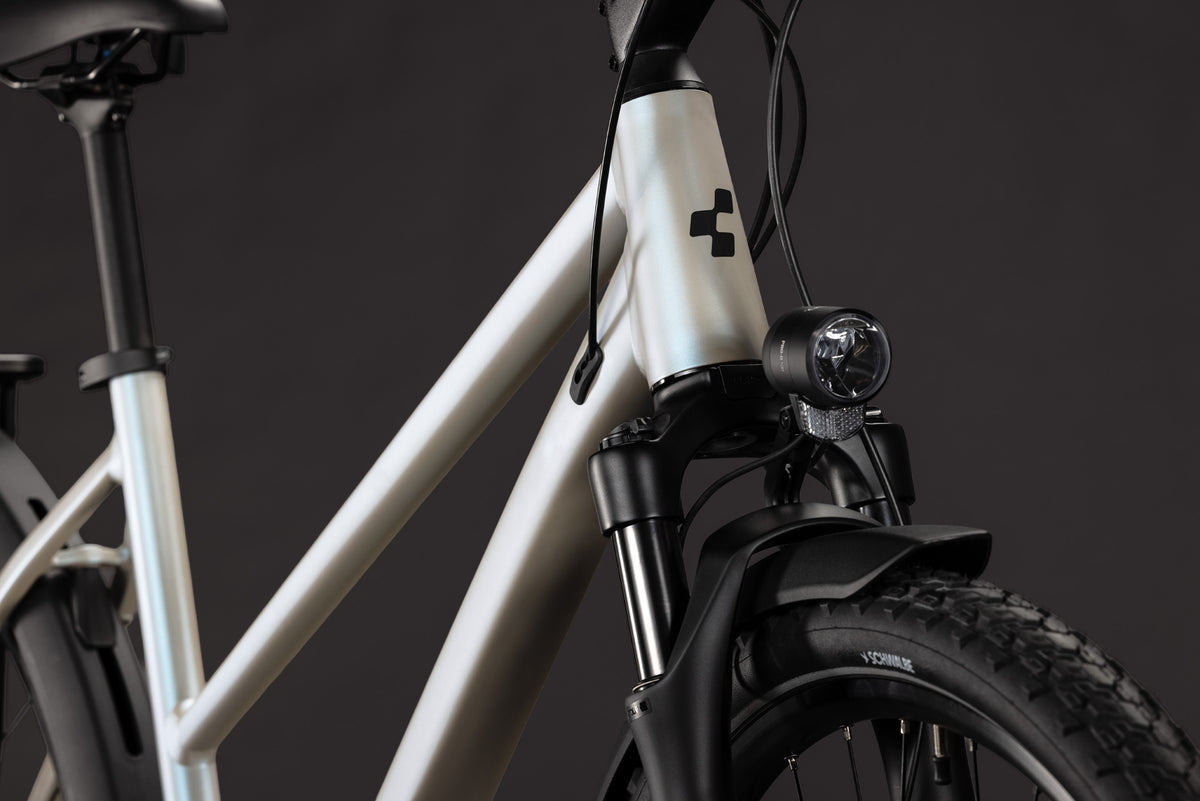 CUBE NATURE EXC FE TREKKING BIKE 2027 GLINTSAND 'N' BLACK (TRAPEZE)