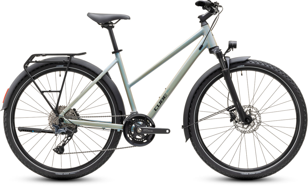 CUBE NATURE EXC FE TREKKING BIKE 2027 GLINTSAND 'N' BLACK (TRAPEZE)