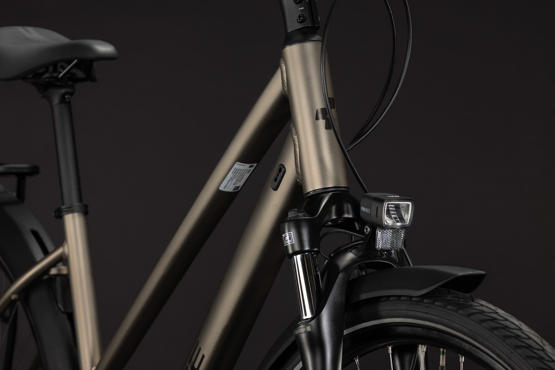 CUBE TOURING ONE TREKKING BIKE 2027 FLASHSTONE 'N' COALCHROME (TRAPEZE)