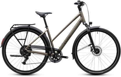 CUBE TOURING ONE TREKKING BIKE 2027 FLASHSTONE 'N' COALCHROME (TRAPEZE)