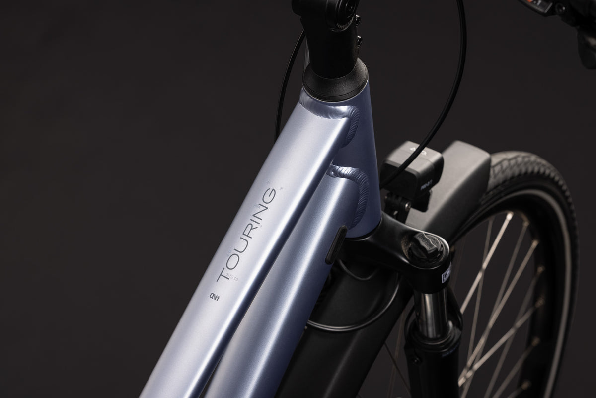 CUBE TOURING ONE TREKKING BIKE 2027 SILVERBLUE 'N' REFLEX (TRAPEZE)