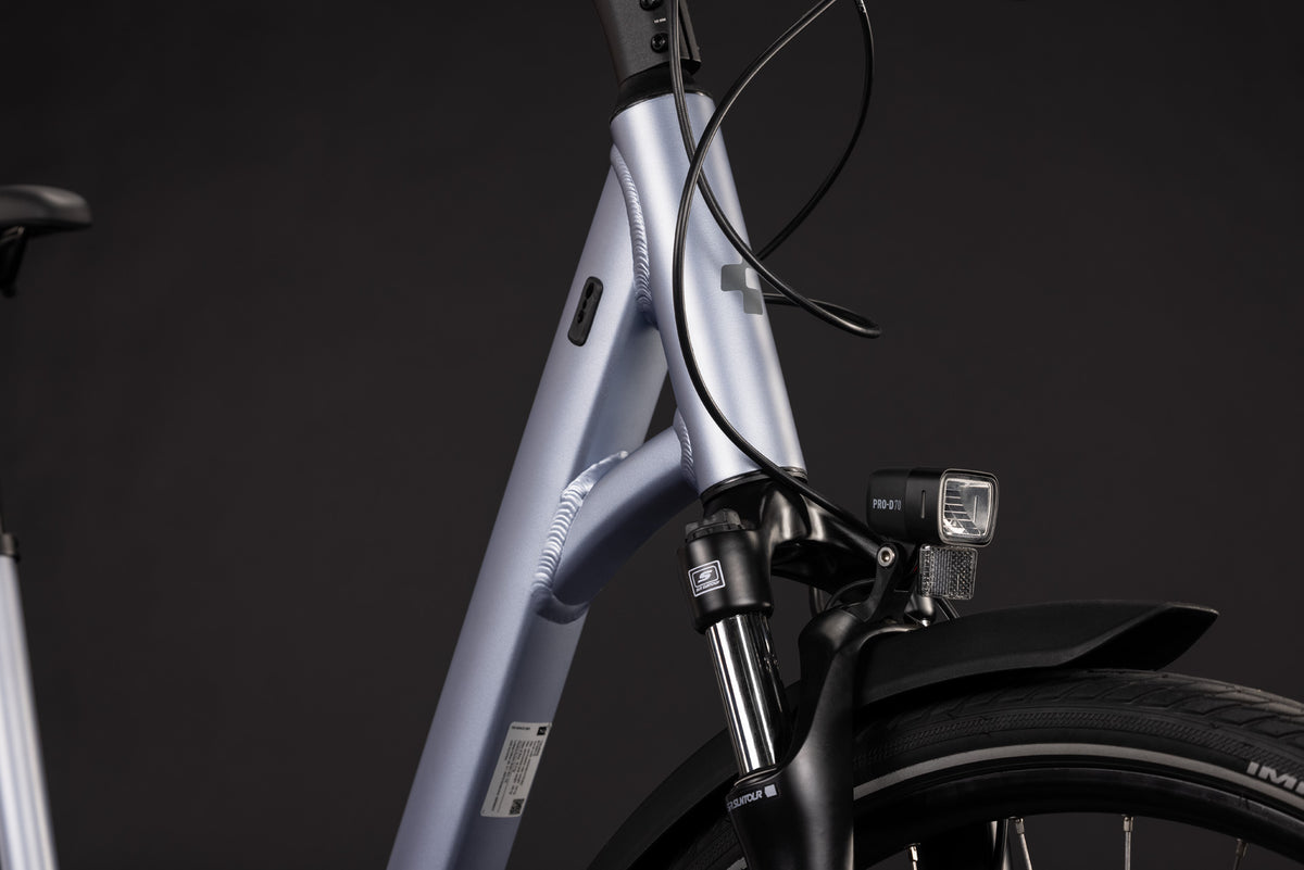 CUBE TOURING ONE TREKKING BIKE 2027 SILVERBLUE 'N' REFLEX (EASY ENTRY)