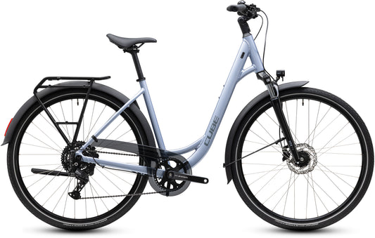 CUBE TOURING ONE TREKKING BIKE 2027 SILVERBLUE 'N' REFLEX (EASY ENTRY)