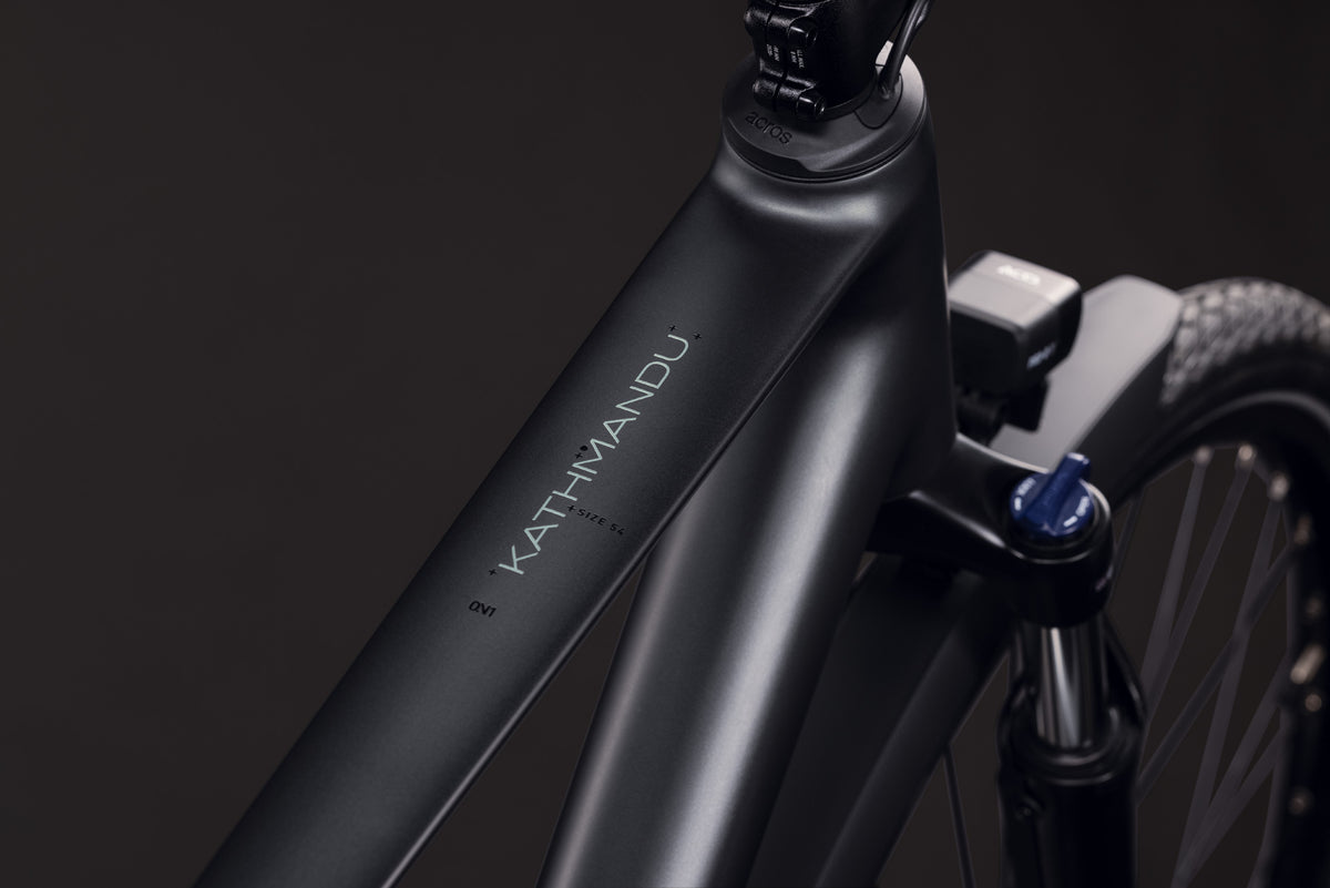 CUBE KATHMANDU ONE TOURING BIKE 2027 BLACKFOREST 'N' CHROME