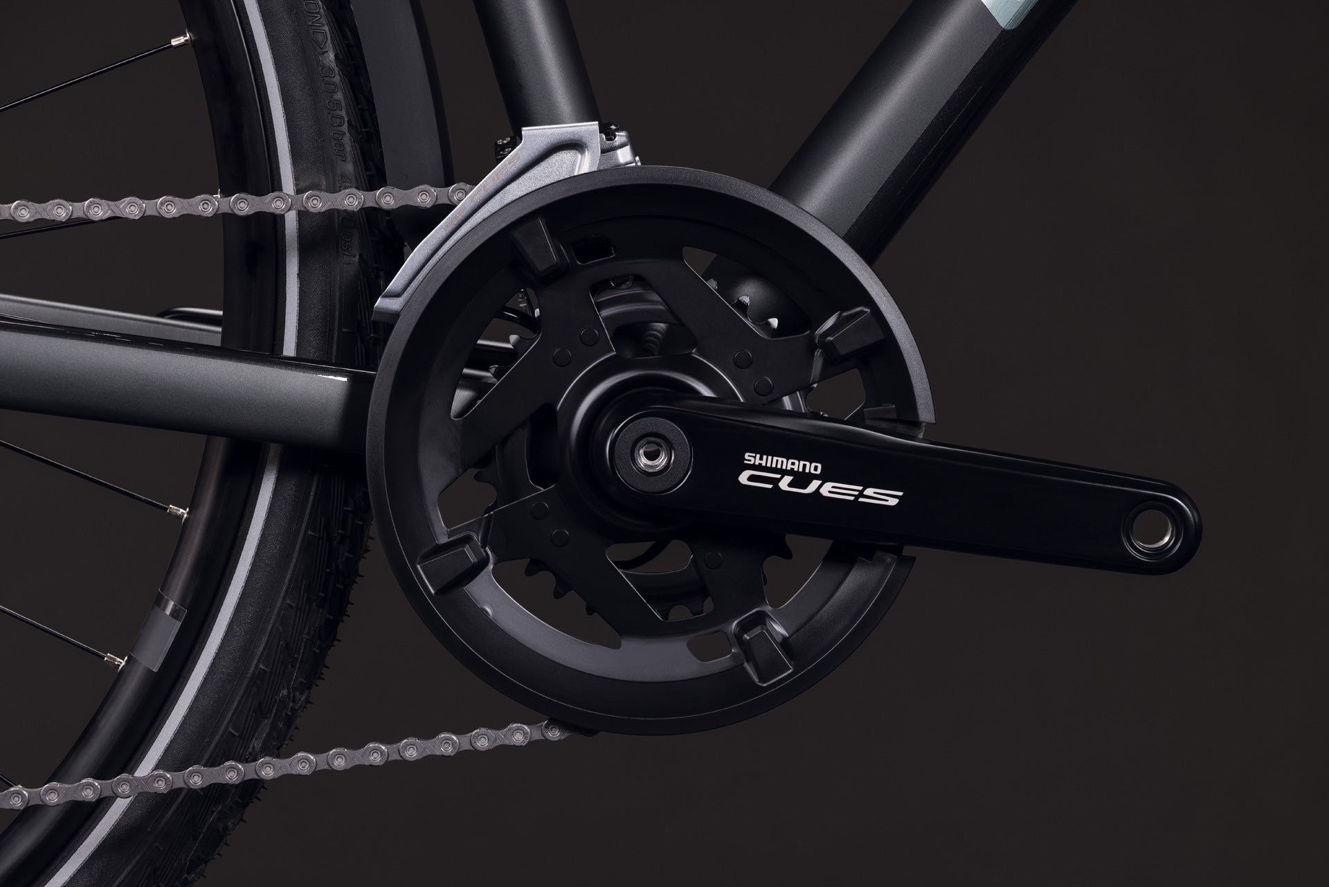 CUBE KATHMANDU ONE TOURING BIKE 2027 BLACKFOREST 'N' CHROME