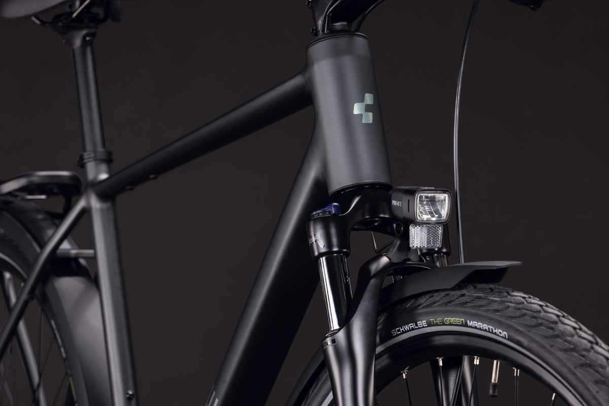 CUBE KATHMANDU ONE TOURING BIKE 2027 BLACKFOREST 'N' CHROME