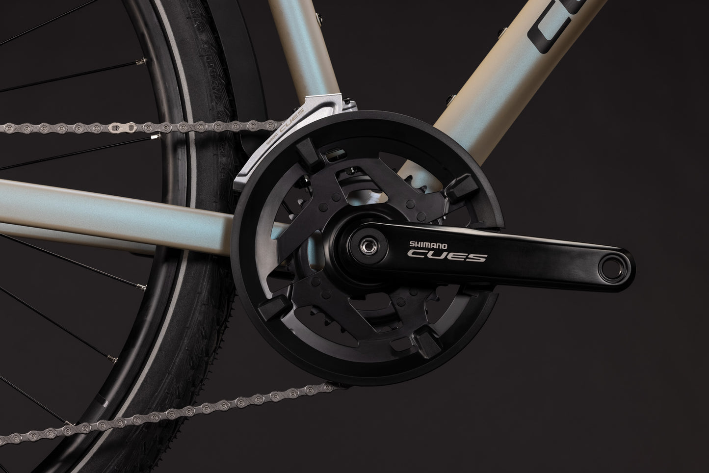 CUBE KATHMANDU ONE TOURING BIKE 2027 GLINTSAND 'N' BLACK