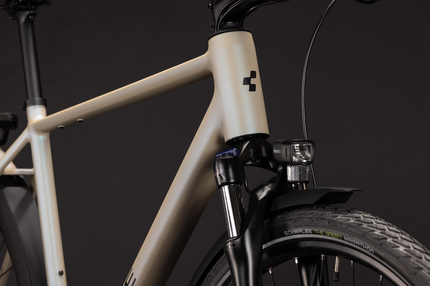 CUBE KATHMANDU ONE TOURING BIKE 2027 GLINTSAND 'N' BLACK