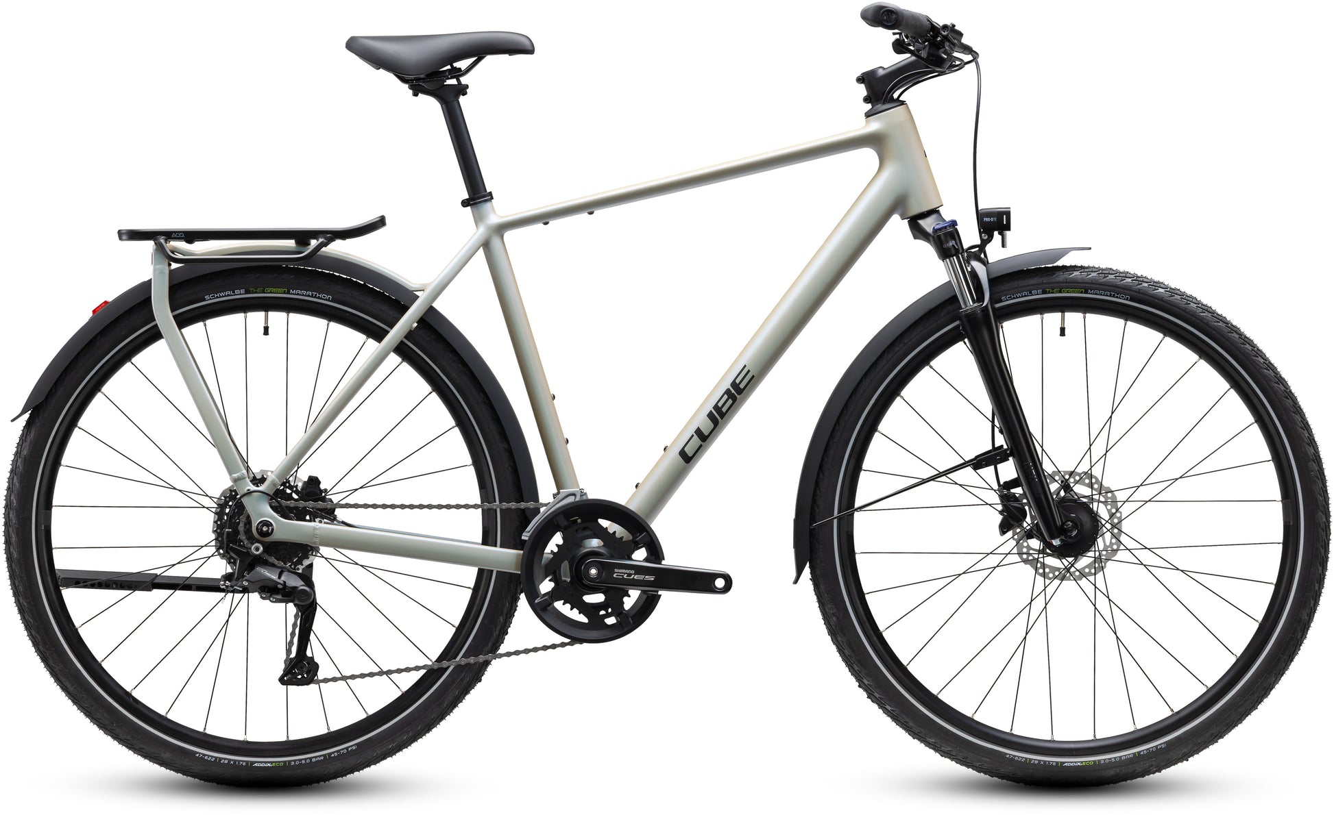 CUBE KATHMANDU ONE TOURING BIKE 2027 GLINTSAND 'N' BLACK