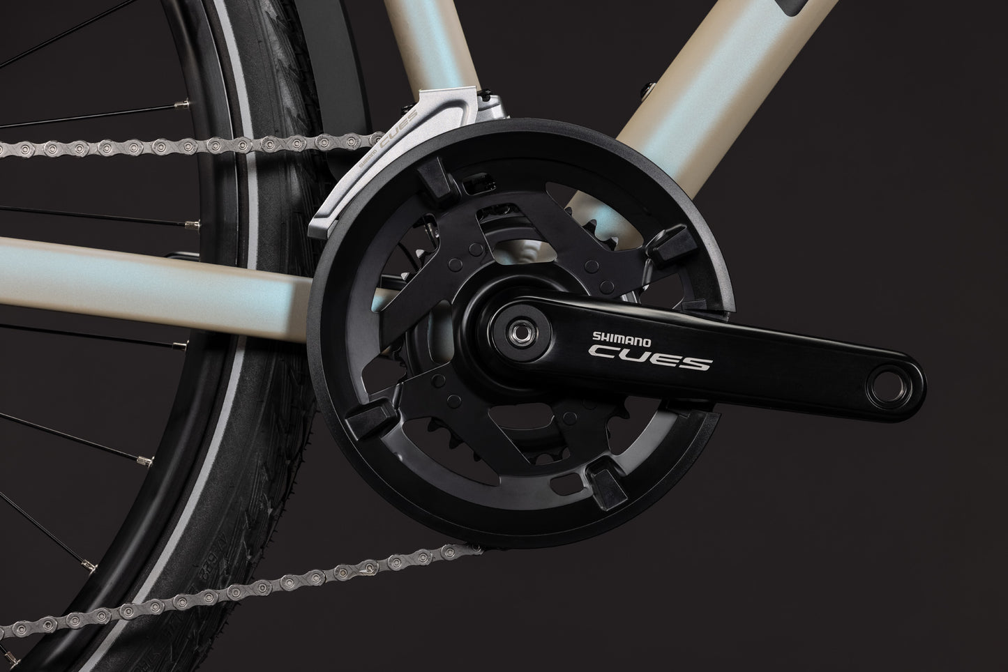CUBE KATHMANDU ONE TOURING BIKE 2027 GLINTSAND 'N' BLACK (TRAPEZE)