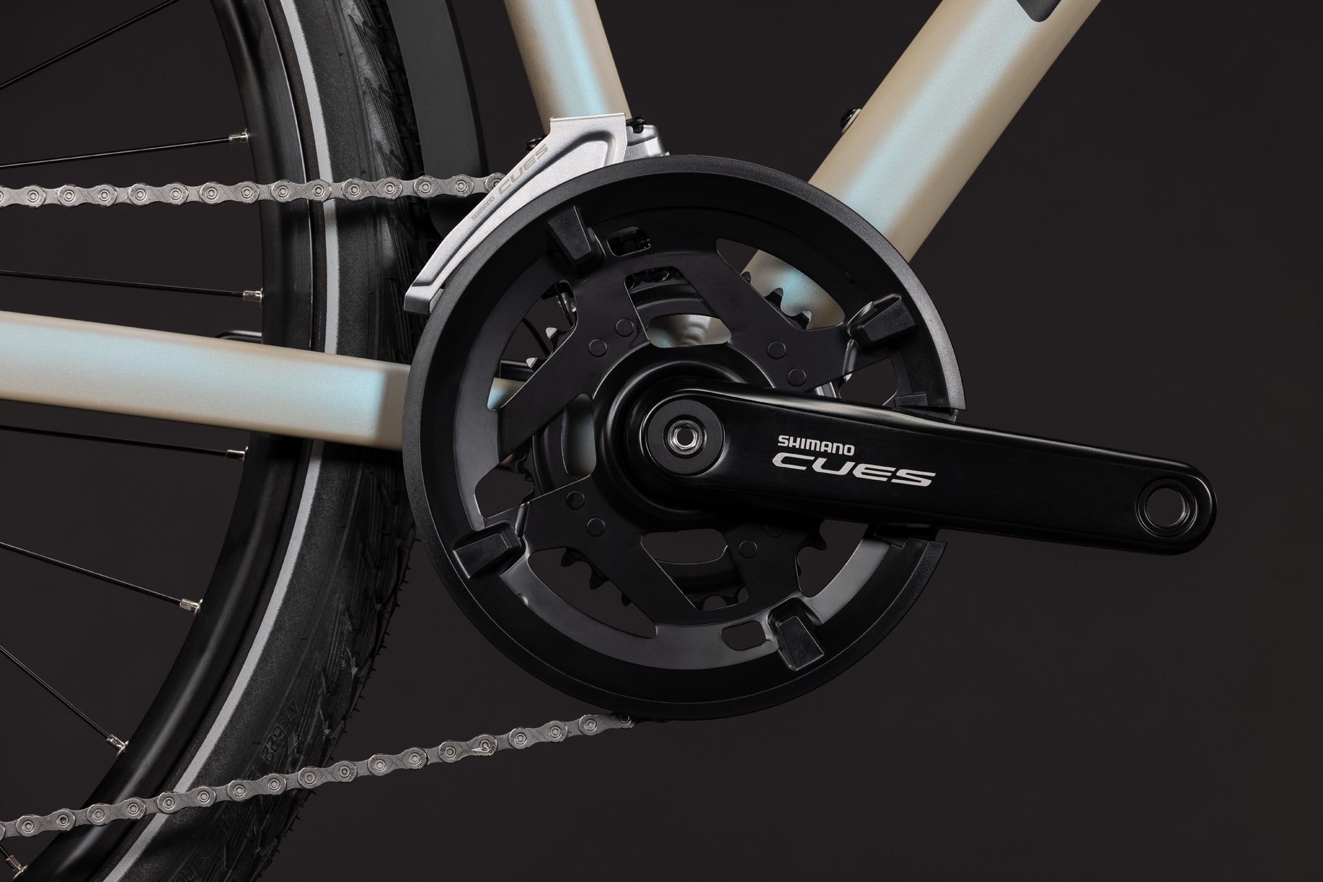 CUBE KATHMANDU ONE TOURING BIKE 2027 GLINTSAND 'N' BLACK (TRAPEZE)