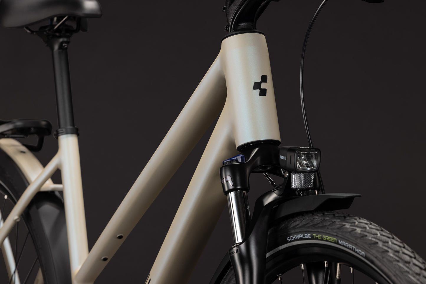 CUBE KATHMANDU ONE TOURING BIKE 2027 GLINTSAND 'N' BLACK (TRAPEZE)