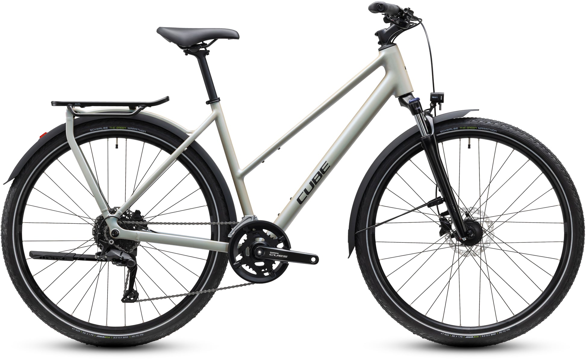 CUBE KATHMANDU ONE TOURING BIKE 2027 GLINTSAND 'N' BLACK (TRAPEZE)