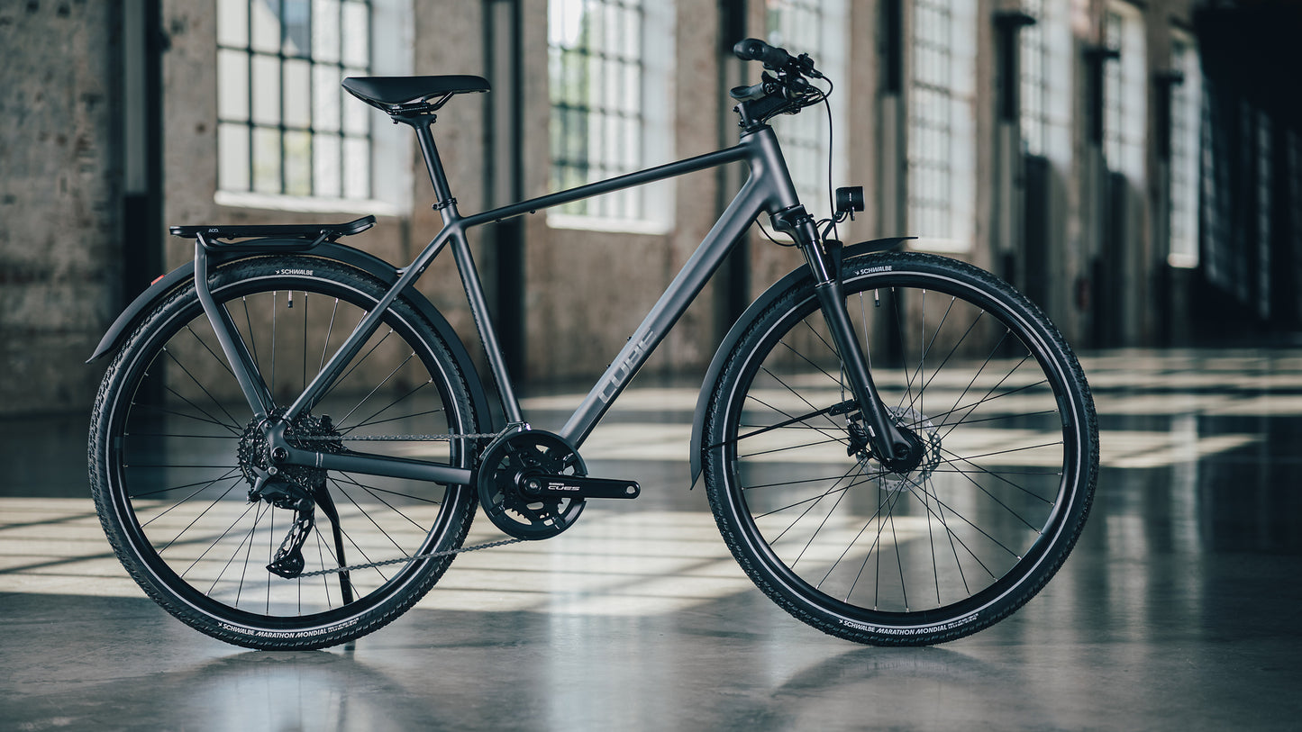 CUBE KATHMANDU PRO TOURING BIKE 2027 SLABGREY 'N' CHROME