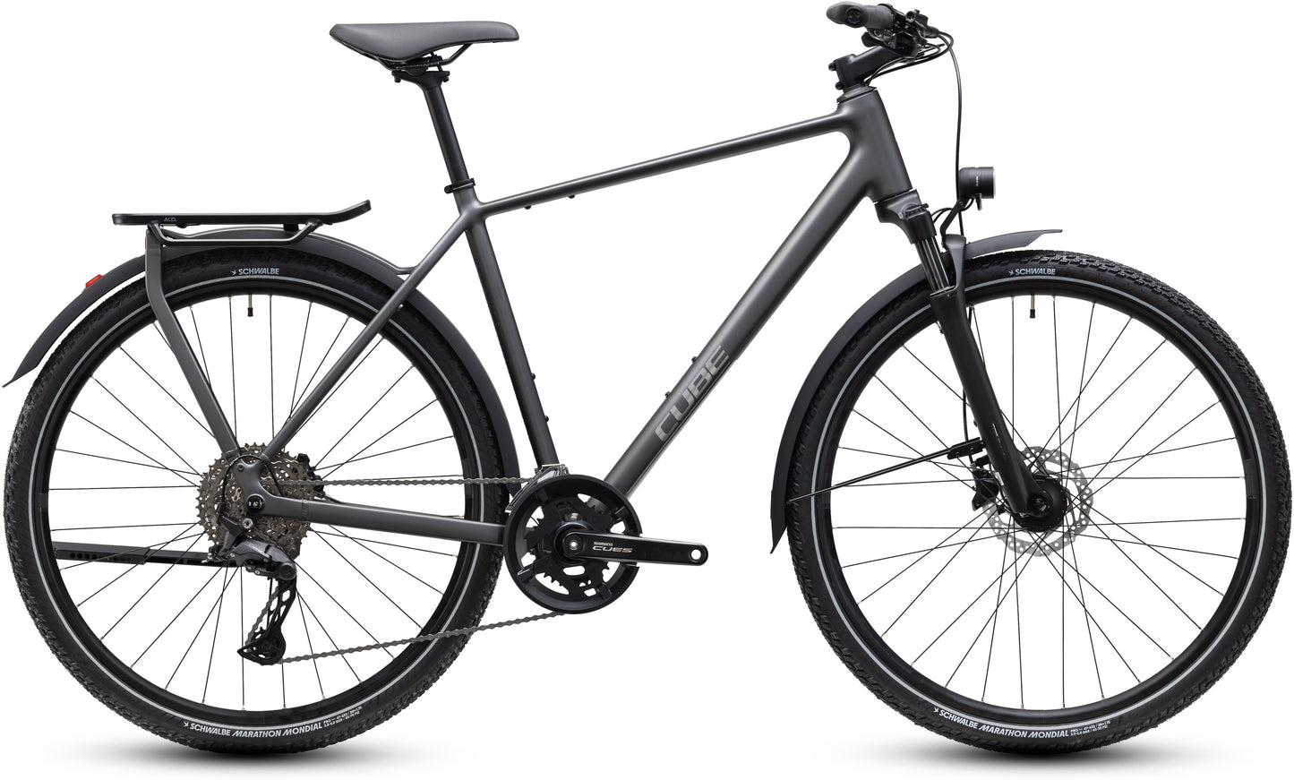 CUBE KATHMANDU PRO TOURING BIKE 2027 SLABGREY 'N' CHROME