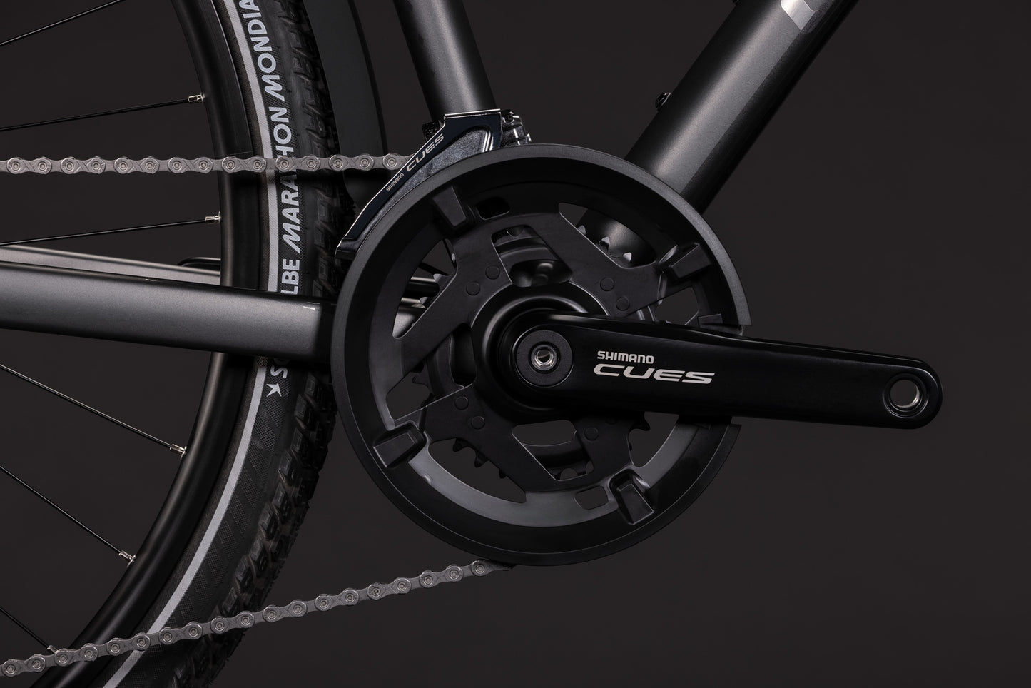 CUBE KATHMANDU PRO TOURING BIKE 2027 SLABGREY 'N' CHROME (TRAPEZE)