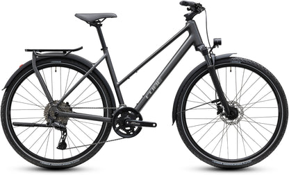 CUBE KATHMANDU PRO TOURING BIKE 2027 SLABGREY 'N' CHROME (TRAPEZE)