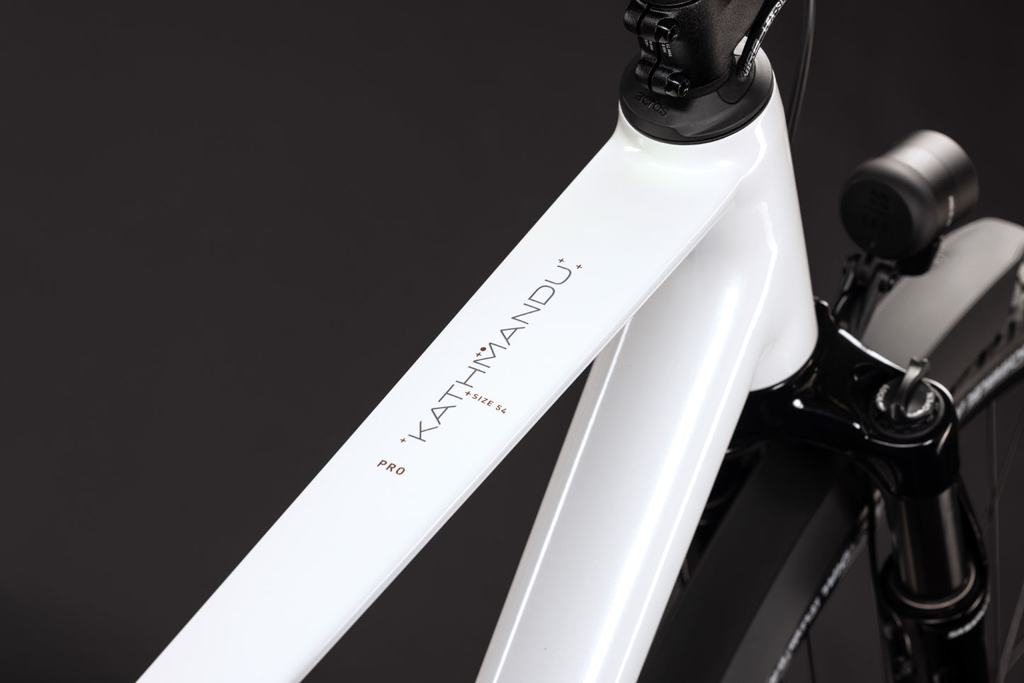 CUBE KATHMANDU PRO TOURING BIKE 2027 METALLICWHITE 'N' CHROME