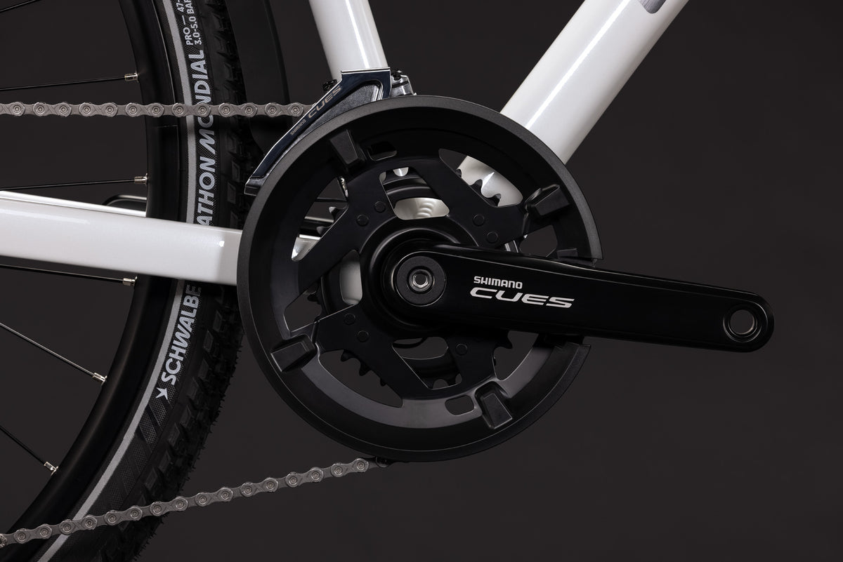CUBE KATHMANDU PRO TOURING BIKE 2027 METALLICWHITE 'N' CHROME