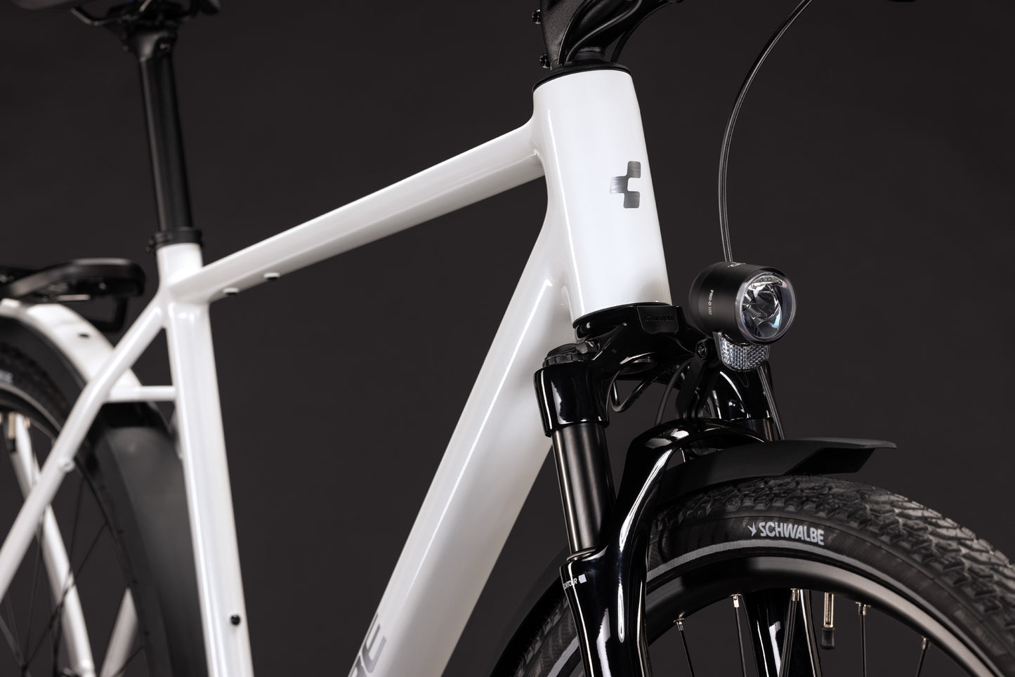 CUBE KATHMANDU PRO TOURING BIKE 2027 METALLICWHITE 'N' CHROME
