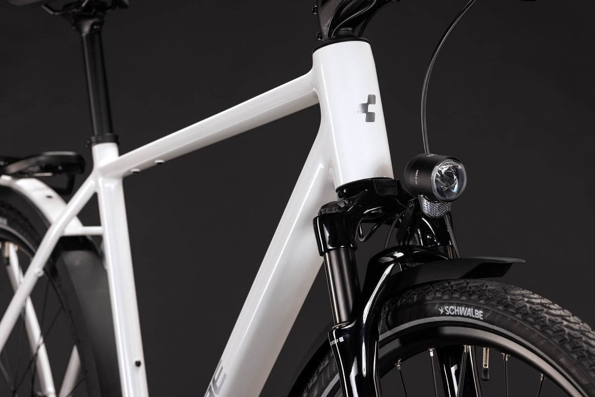 CUBE KATHMANDU PRO TOURING BIKE 2027 METALLICWHITE 'N' CHROME