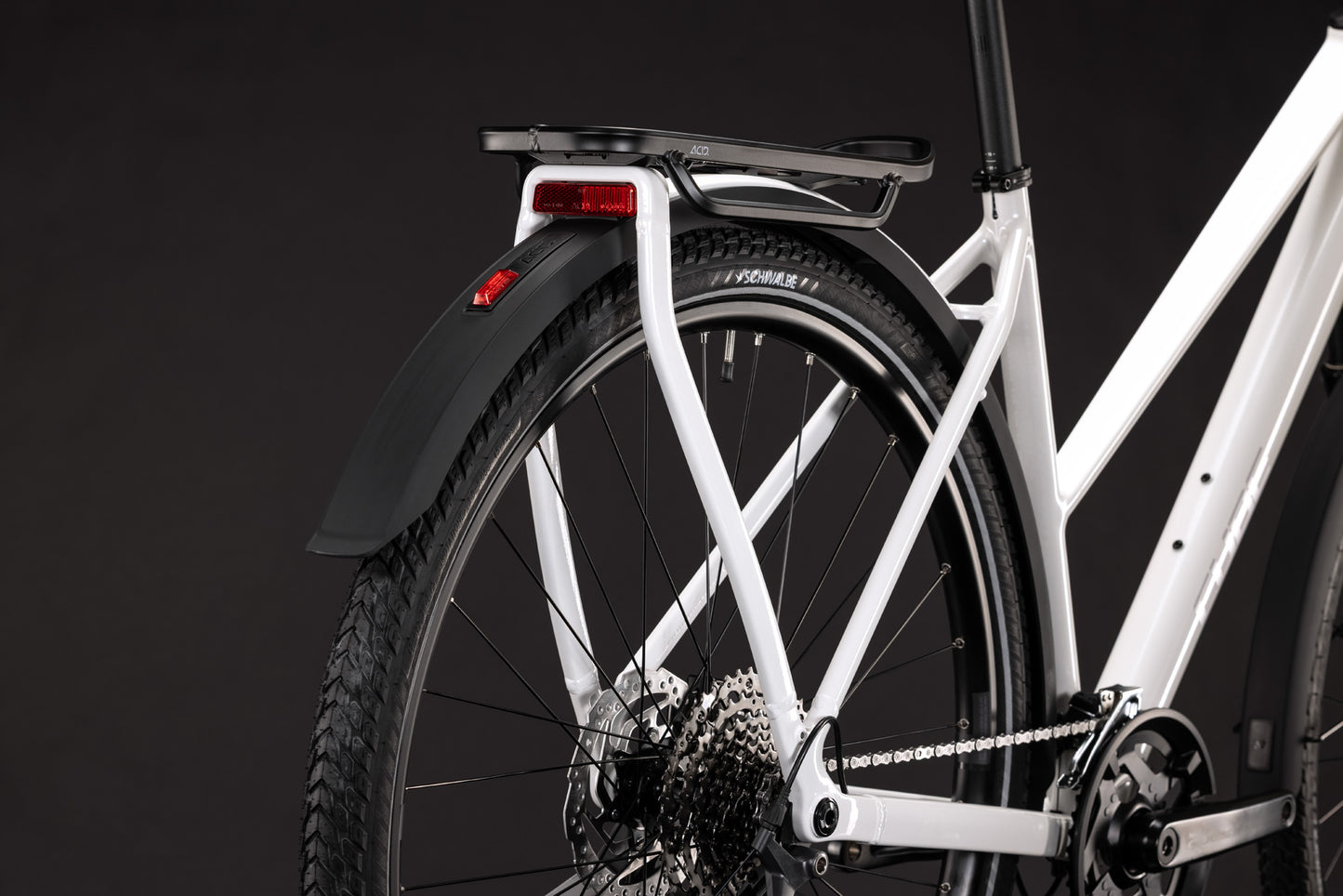 CUBE KATHMANDU PRO TOURING BIKE 2027 METALLICWHITE 'N' CHROME (TRAPEZE)