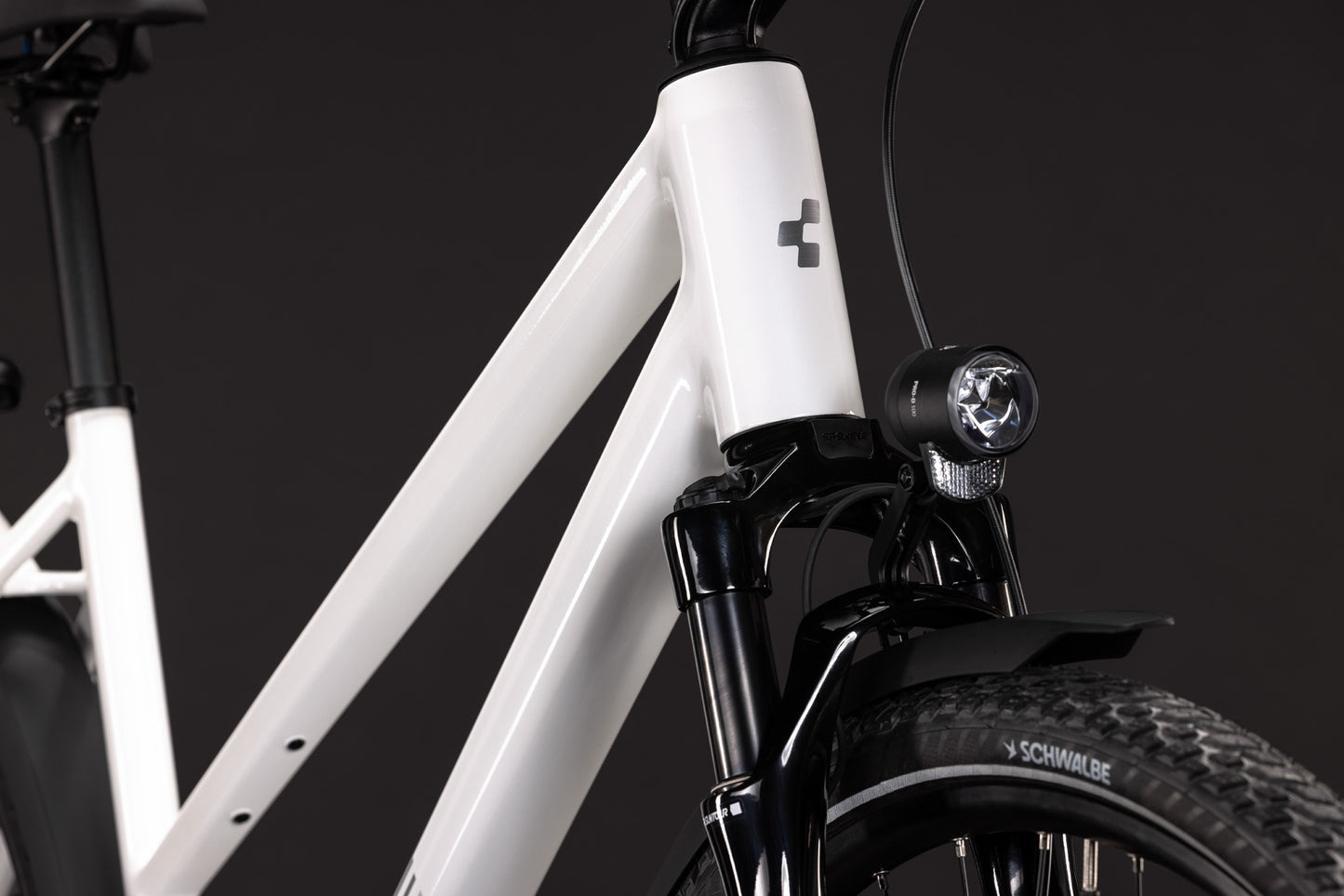 CUBE KATHMANDU PRO TOURING BIKE 2027 METALLICWHITE 'N' CHROME (TRAPEZE)