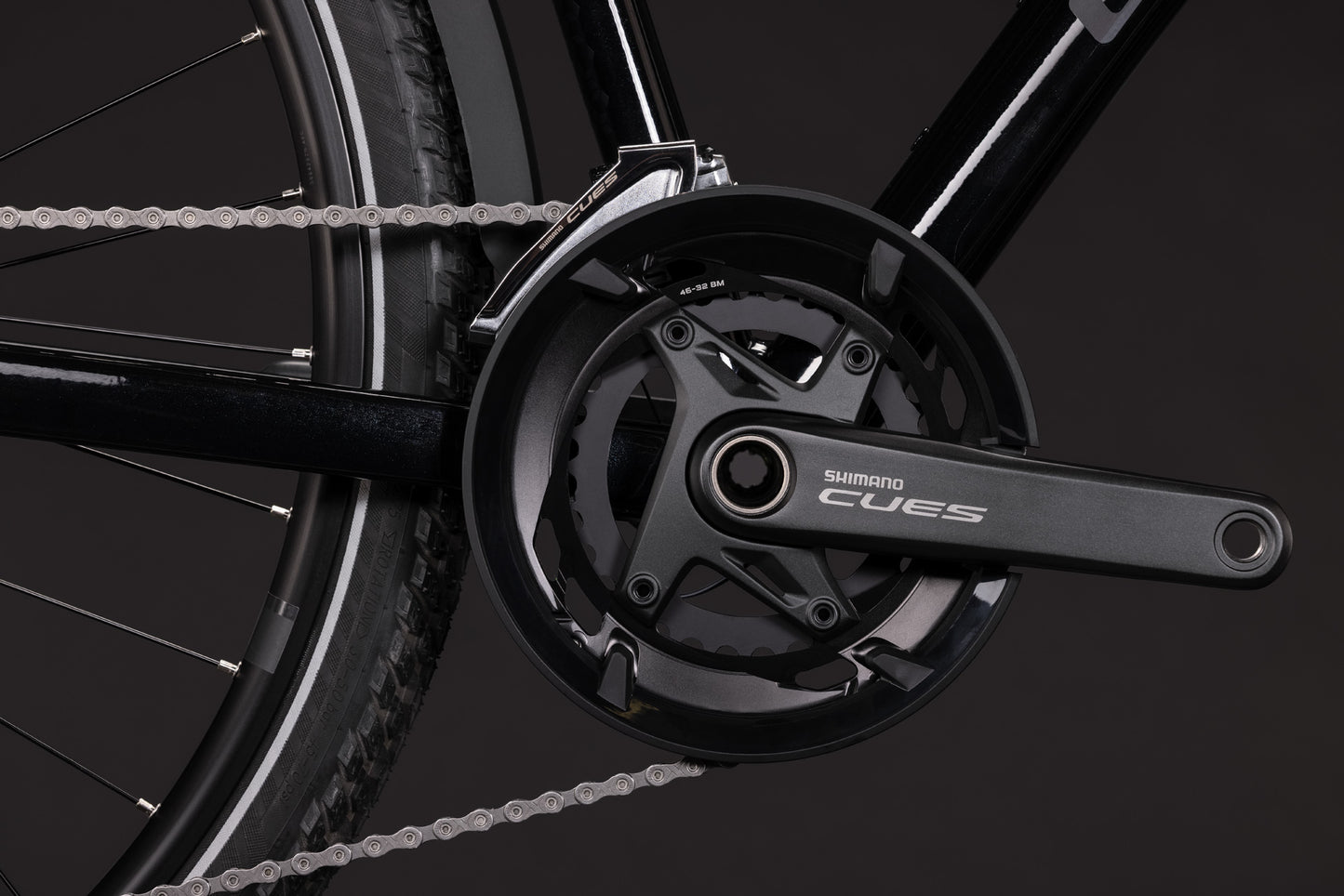CUBE KATHMANDU EXC TOURING BIKE 2027 DARKCOSMOS 'N' REFLEX (TRAPEZE)