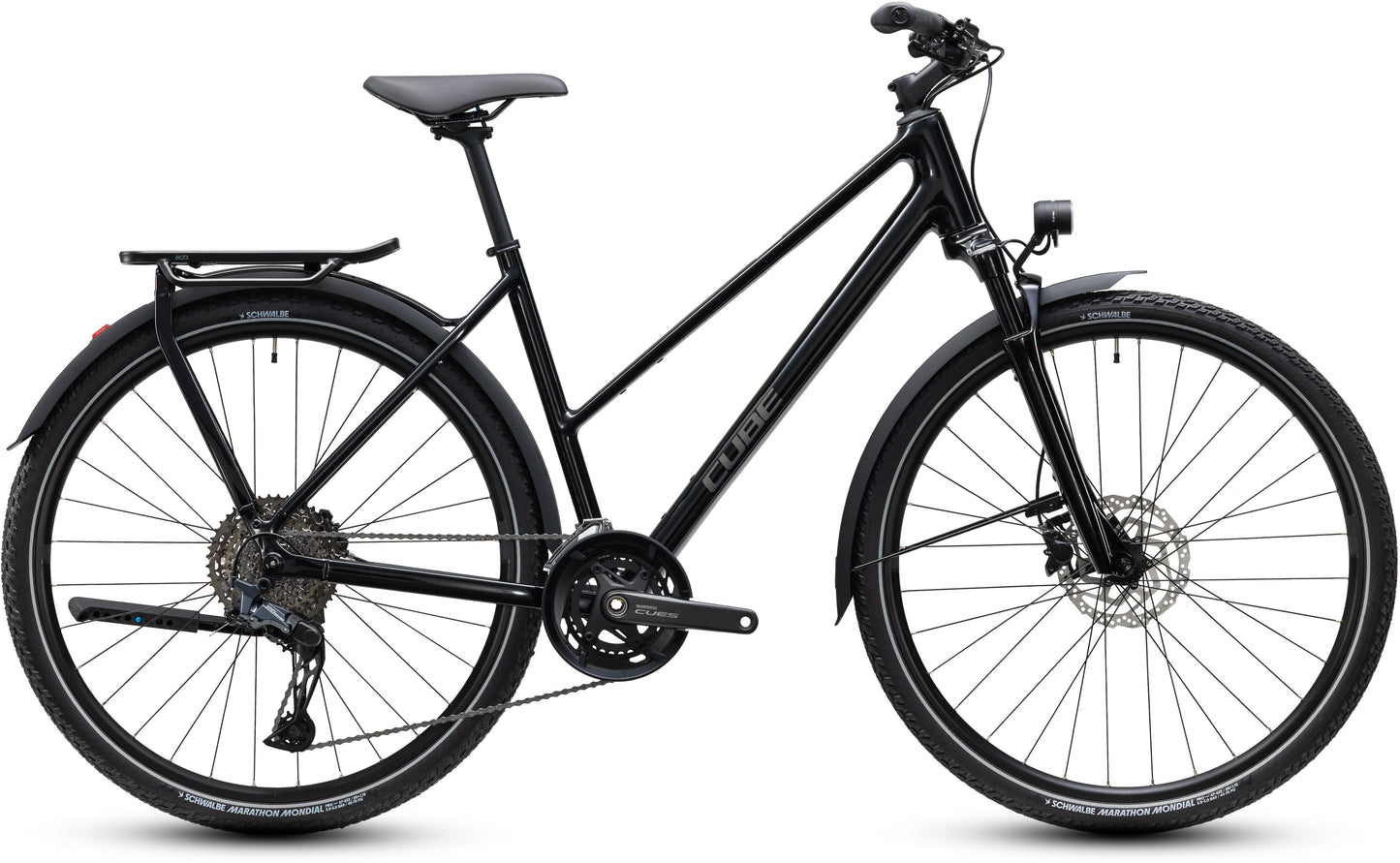 CUBE KATHMANDU EXC TOURING BIKE 2027 DARKCOSMOS 'N' REFLEX (TRAPEZE)