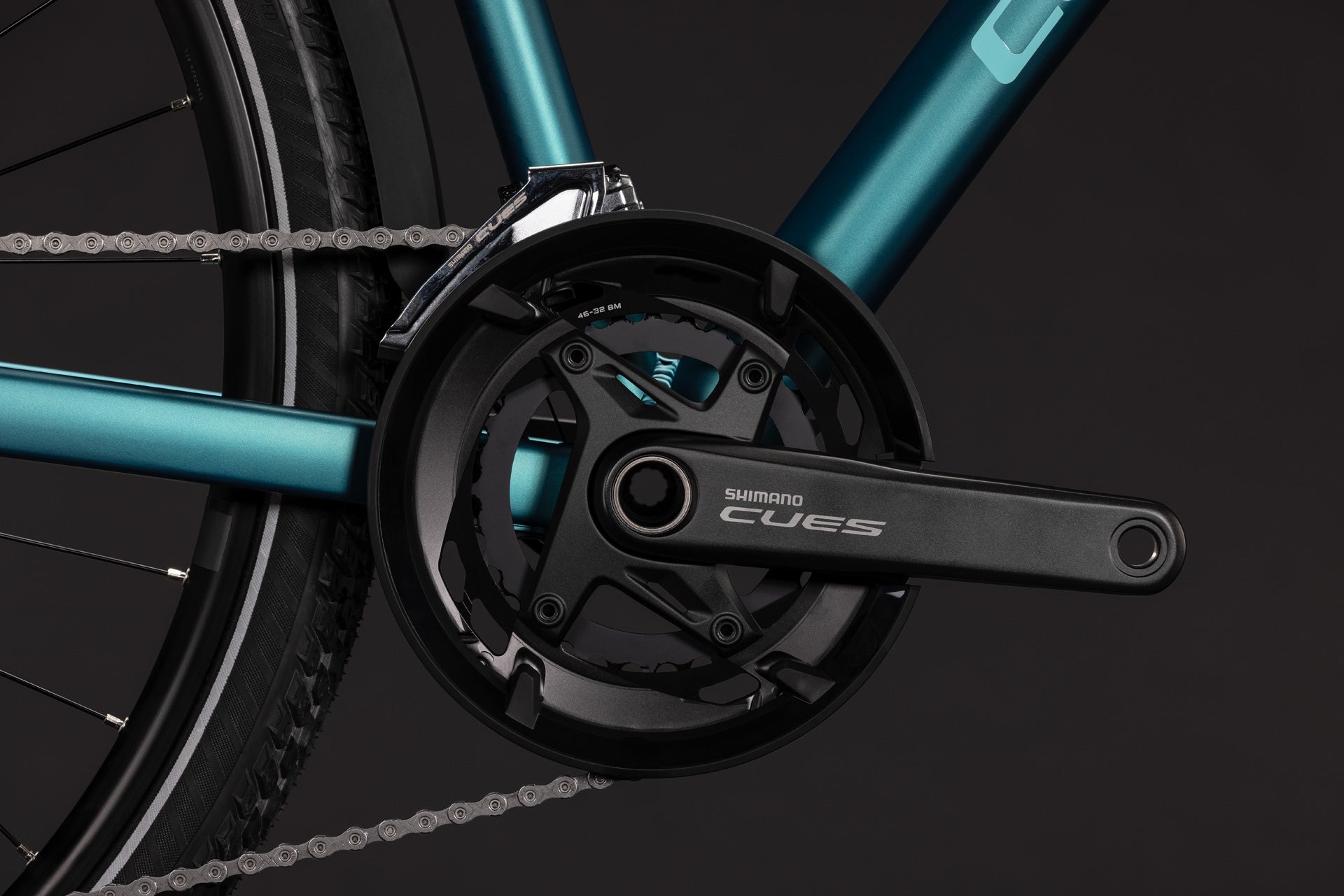 CUBE KATHMANDU EXC TOURING BIKE 2027 METALLICPETROL 'N' SEA (TRAPEZE)