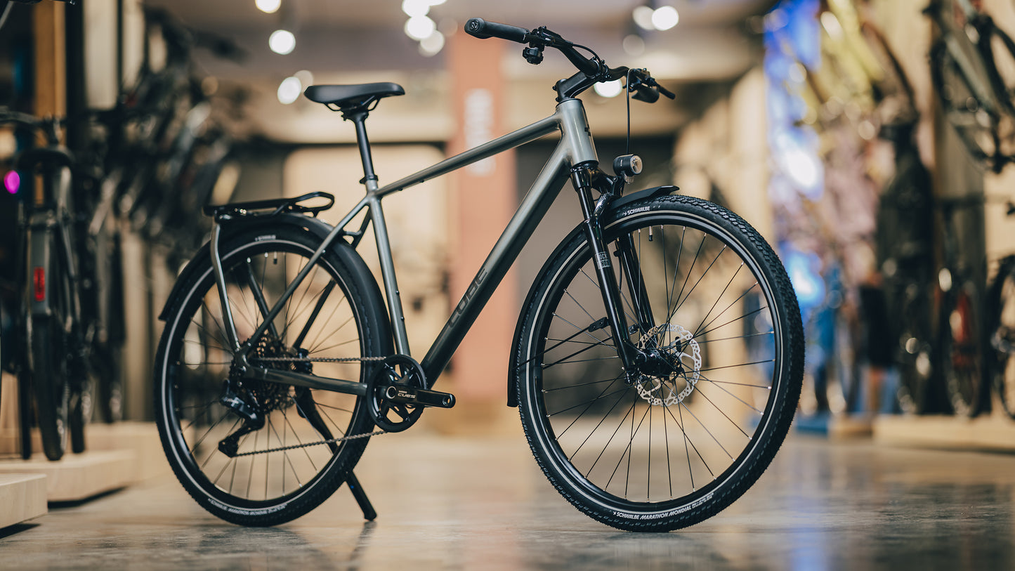 CUBE KATHMANDU SLT TOURING BIKE 2027 FLASHGREY 'N' CHROME