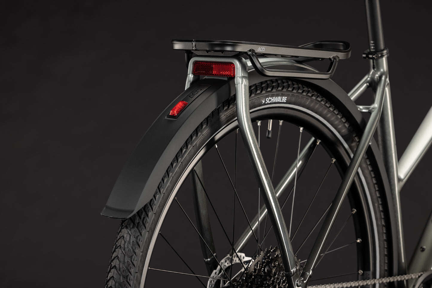 CUBE KATHMANDU SLT TOURING BIKE 2027 FLASHGREY 'N' CHROME (TRAPEZE)