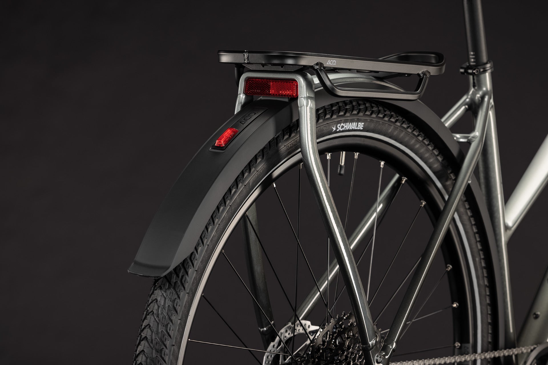 CUBE KATHMANDU SLT TOURING BIKE 2027 FLASHGREY 'N' CHROME (TRAPEZE)