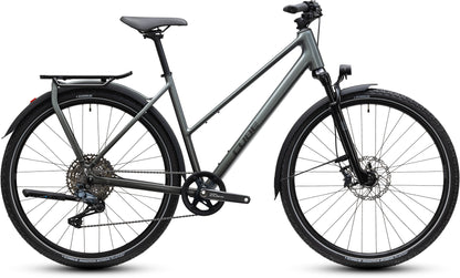 CUBE KATHMANDU SLT TOURING BIKE 2027 FLASHGREY 'N' CHROME (TRAPEZE)