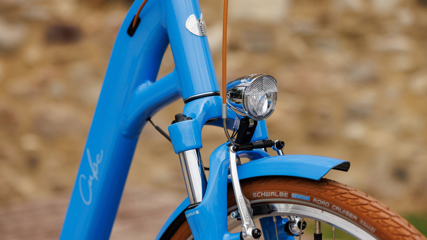 CUBE ARUBA EASY ENTRY URBAN BIKE 2027 DEEPSKY 'N' BROWN